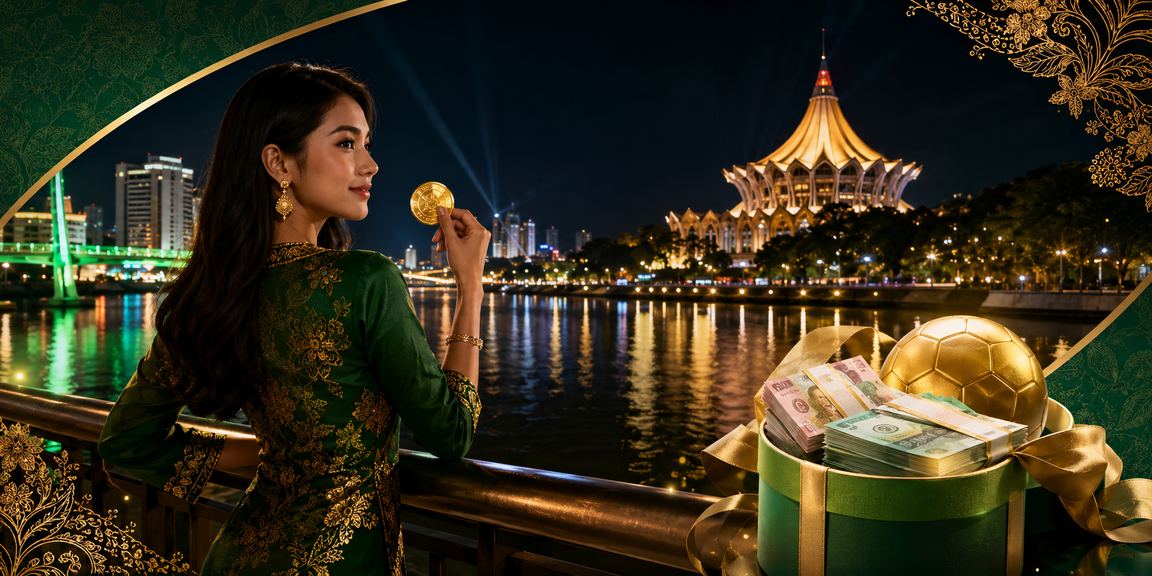 Suasana hiburan kasino bergaya batik eksklusif di Kuching Sarawak dengan pelbagai pilihan permainan